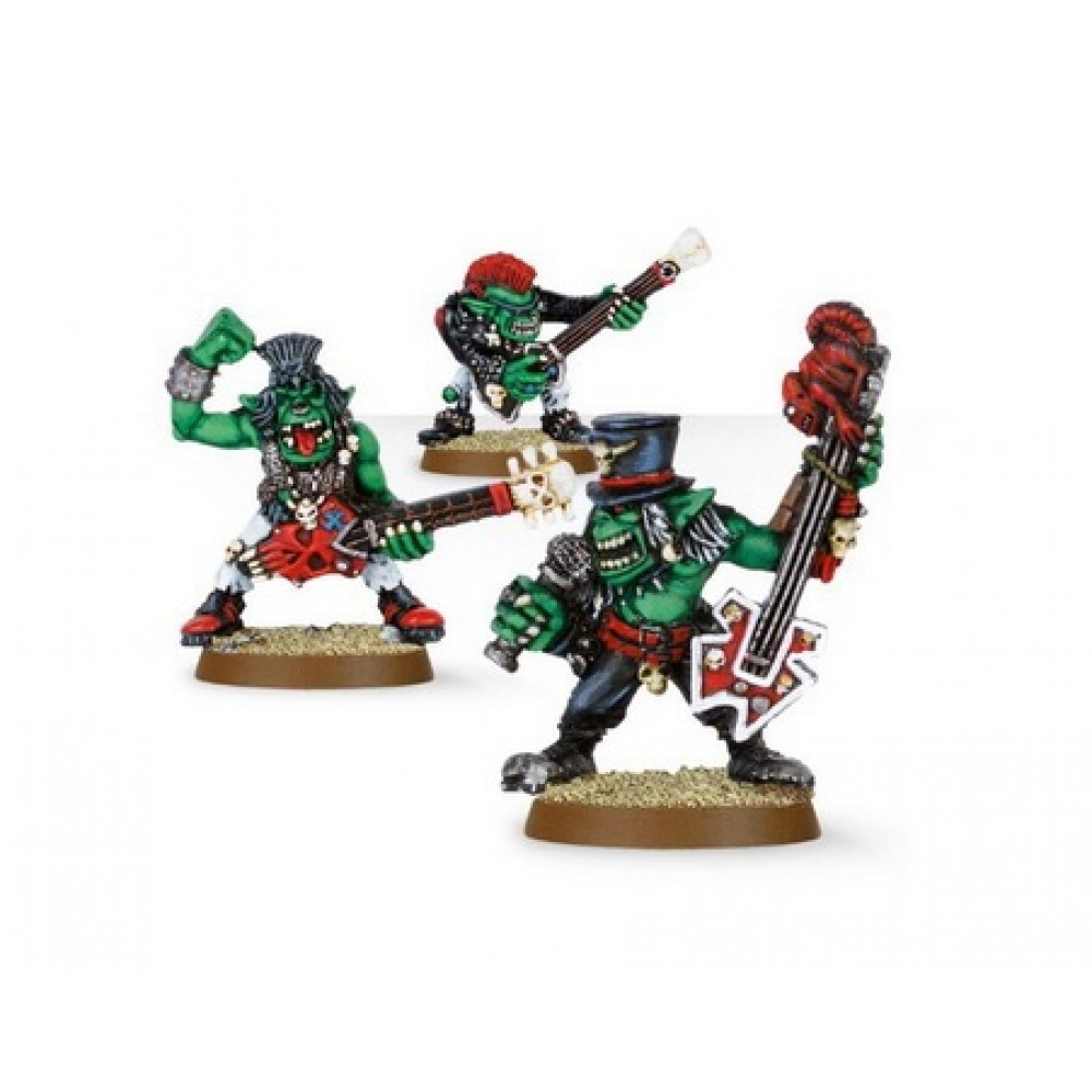 Ork Goff Rockers - Last Miniatures
